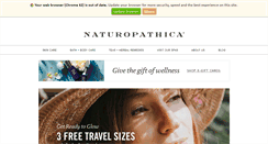 Desktop Screenshot of naturopathica.com